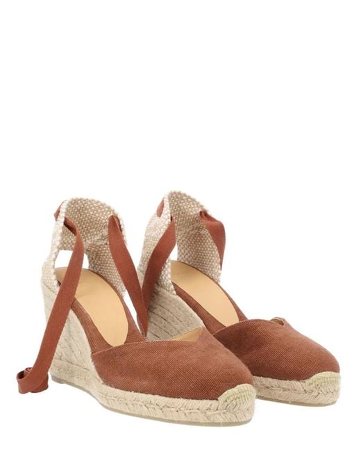 Castaner Brown Castañer Cotton And Leather