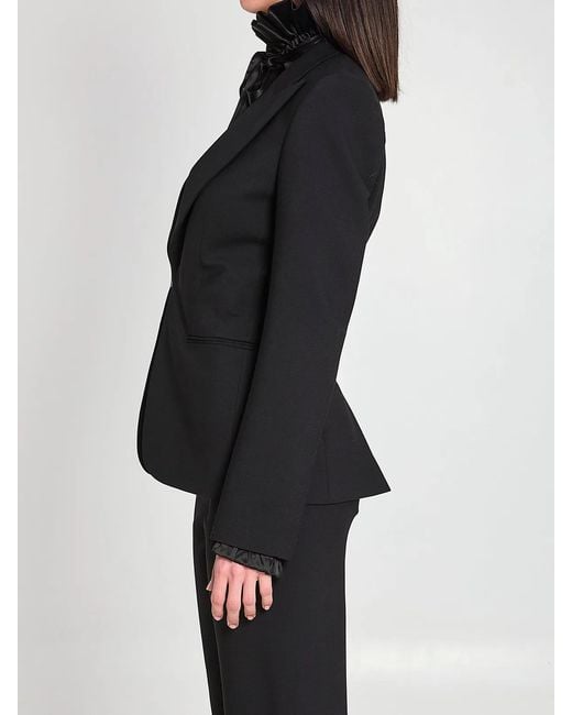Gucci Black Technical Stretch Wool Jacket