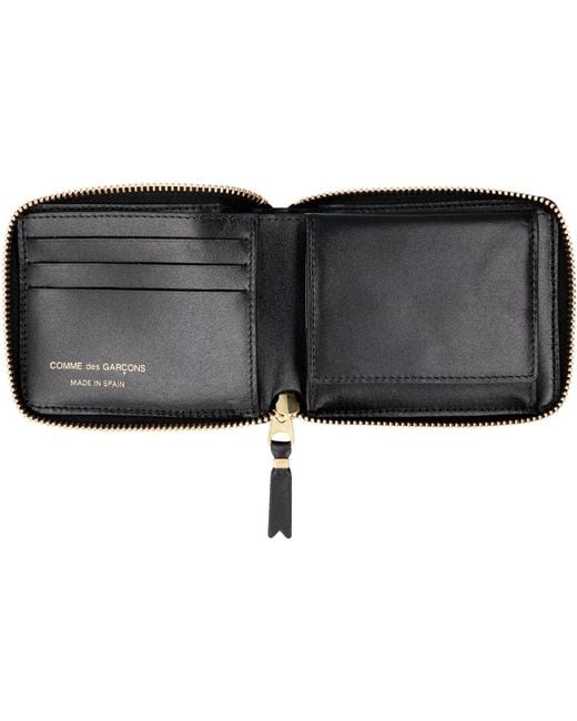 Comme des Garçons Black Leather Wallet