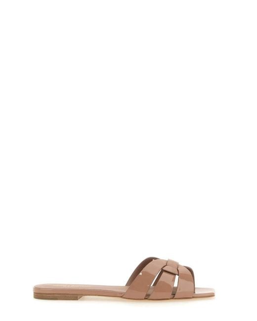 Saint Laurent Natural Sandal "Nu Pieds Tribute 05"