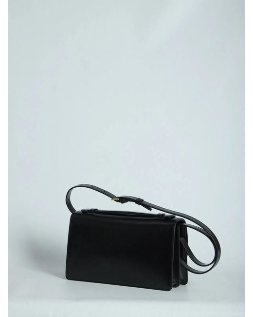 Céline Black Triomphe Medium Folio