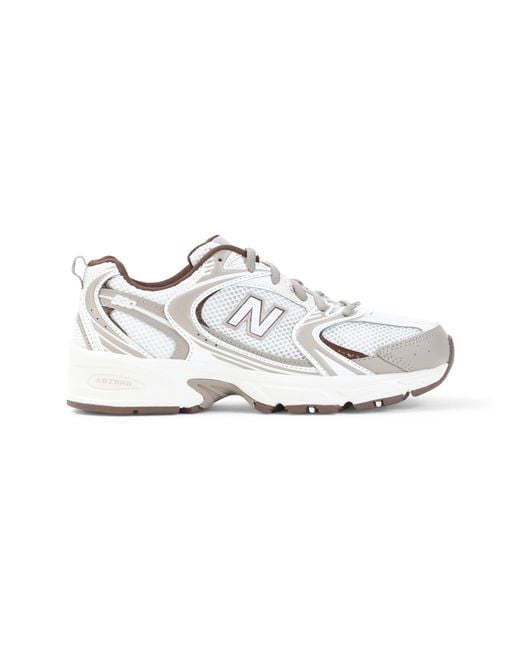 New Balance White Sea Salt 530 Sneakers