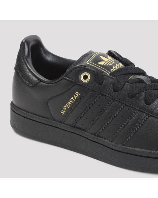 Adidas Originals Black Superstar Ii Sneakers for men