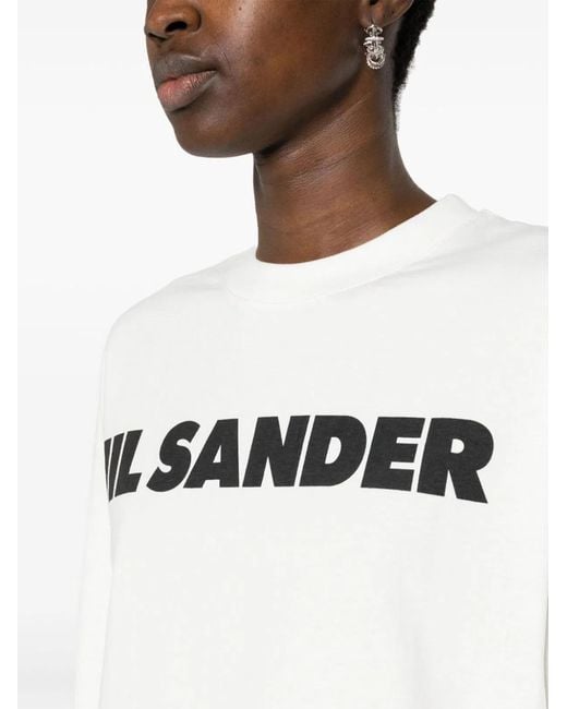 Jil Sander Black Logo T-Shirt