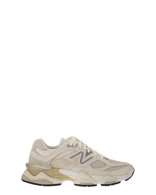New Balance White 9060