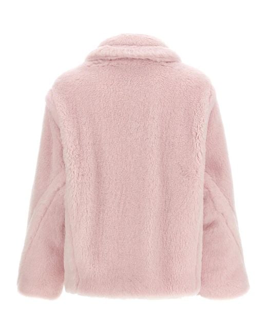 Max Mara Pink 'Mxmfuggito' Coat