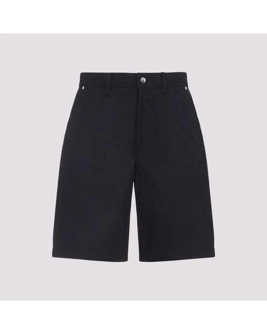 Gucci Black Short Gg Jacquard for men