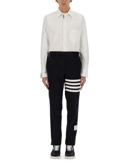 Thom Browne White Cotton Shirt for men