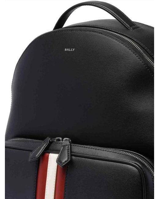 Bally Black Mythos Backpack for men