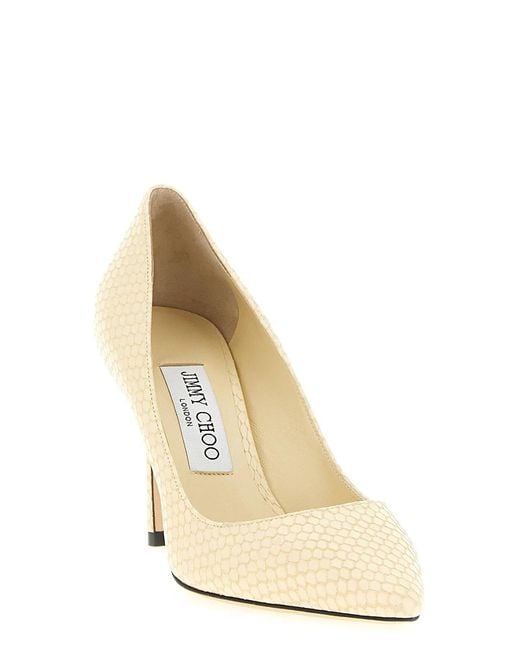 Jimmy Choo Metallic 'Romy' Pumps