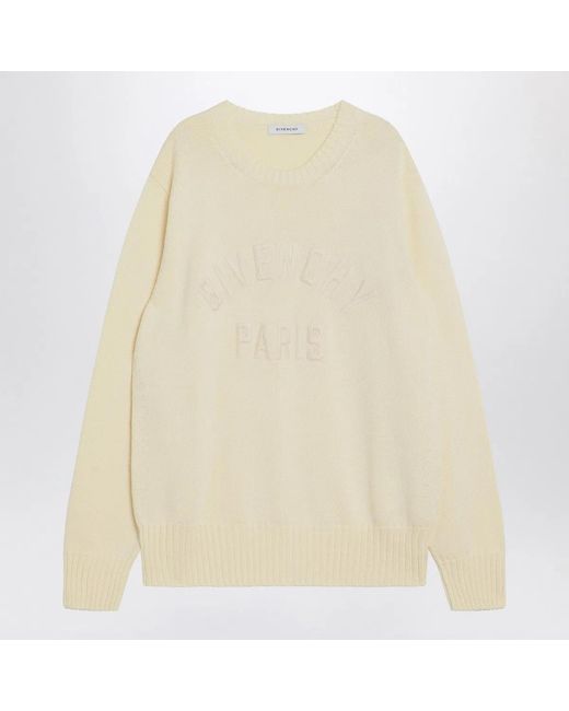 Givenchy Natural Sweater Écru for men
