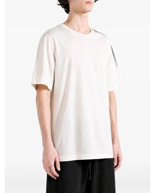 Y-3 White Grd 3S Ss Tee for men