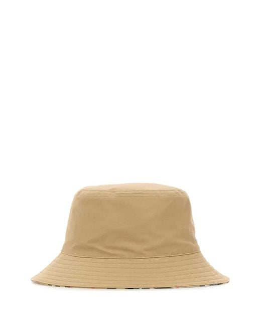 Burberry Natural Mh Gabardine Rev Bucket for men
