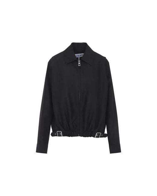 Loewe Black Belted Jacket