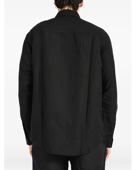 DIESEL Blue Modal Viscose Linen Sweater for men