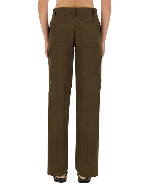 Tory Burch Green Cargo Pants