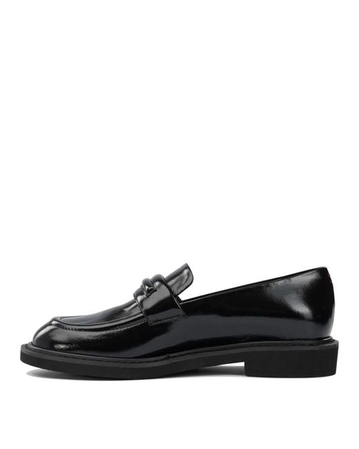 Halmanera Black Loafers & Slippers
