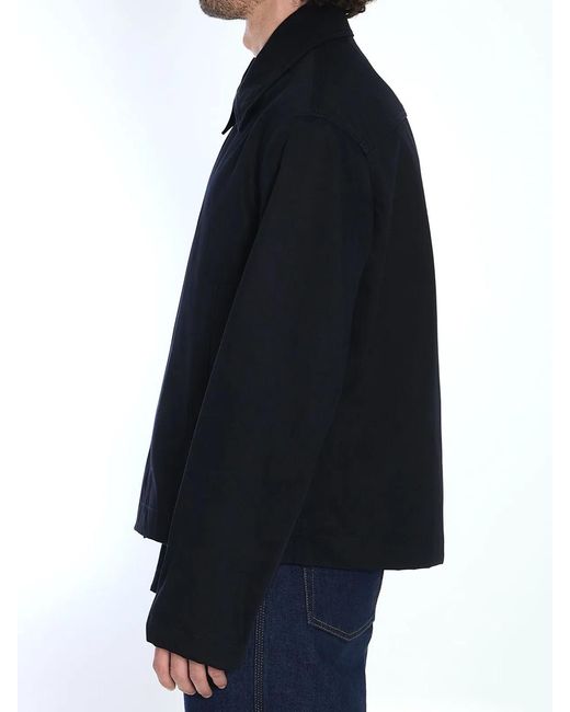 Gucci Black Midnight Gabardine Jacket for men