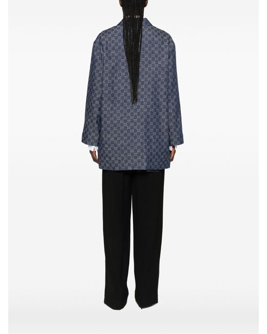 Gucci Blue Dark Shirt