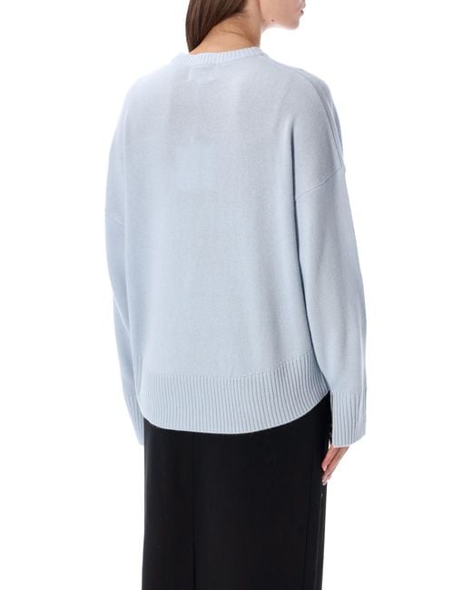 Loulou de Saison Blue Anton Cashmere Sweater