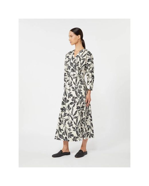 Max Mara White Mxmcamino Dress