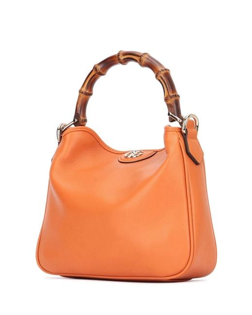 Gucci Orange Bag With Removable Shoulder Strap