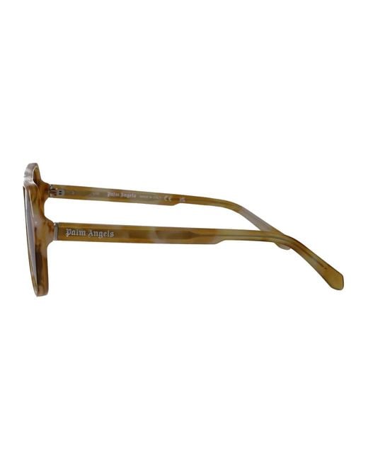 Palm Angels Brown Acetate Sunglasses