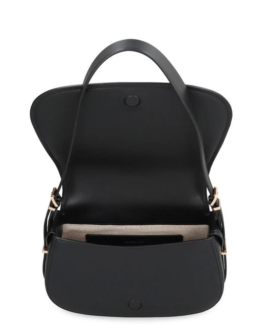 MICHAEL Michael Kors Black Lydia Leather Crossbody Bag