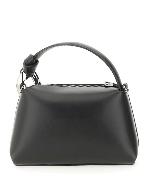 J.W. Anderson Black "jwa Corner" Bag Small
