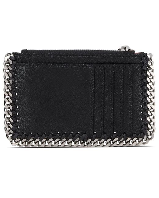 Stella McCartney Black Cardholder Falabella