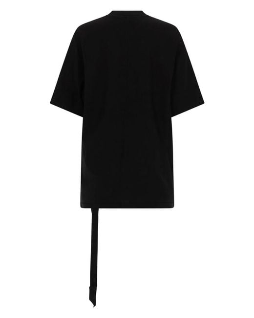 Rick Owens Black "Jumbo Ss" T-Shirt