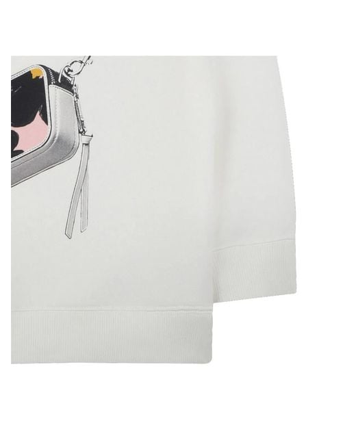 Marc Jacobs White Sweatshirt