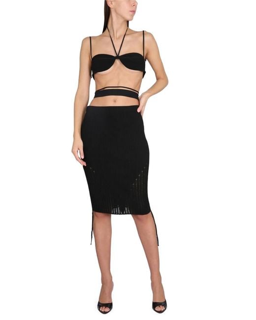 ANDREADAMO Black Andreadamo Top Mini