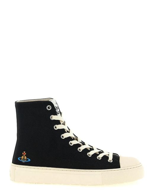 Vivienne Westwood Black 'Plimsoll' Sneakers