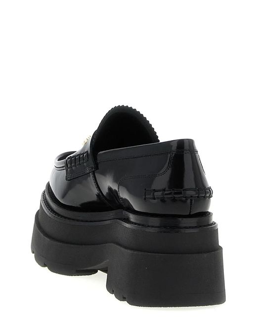 Alexander Wang Black Carter Platform' Loafers