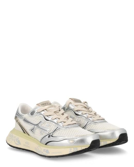 Premiata White Sneaker "Lauryn"