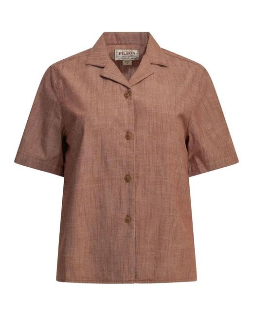 Filson Brown "Camp" Casual Shirt