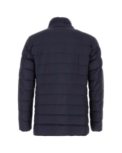 Herno Blue La Giacca Down Jacket for men