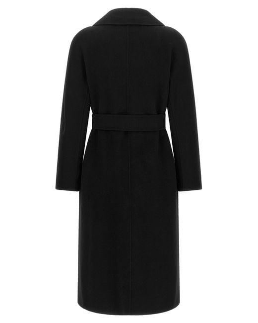 Max Mara Black 'Mstcles' Coat