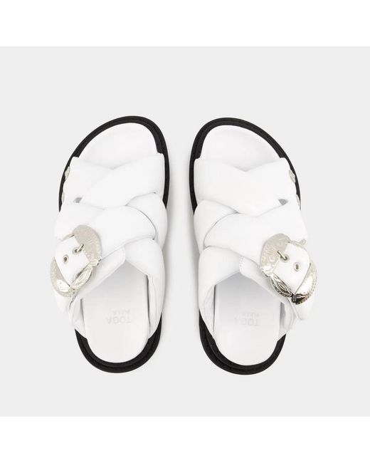 Toga White Aj1317 Sandals