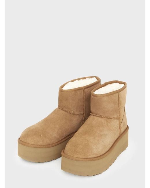 Ugg Natural Classic Mini Platform