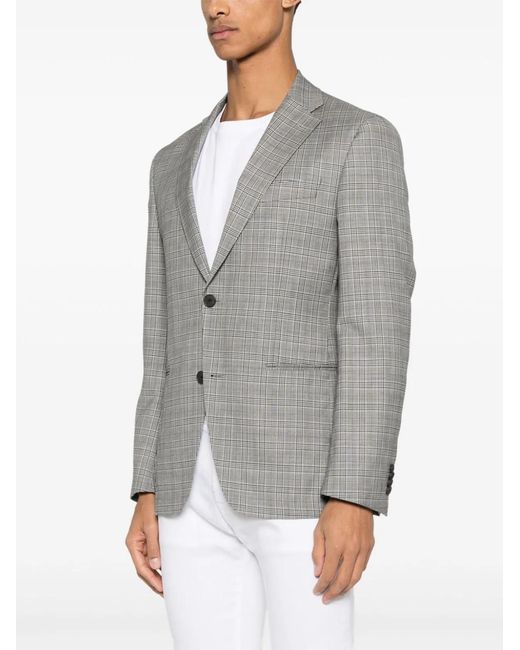 Boss Gray Huge Blazer for men