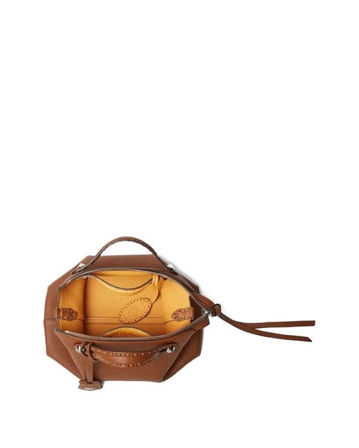 Fendi Brown Borsa By The Way Selleria Medium