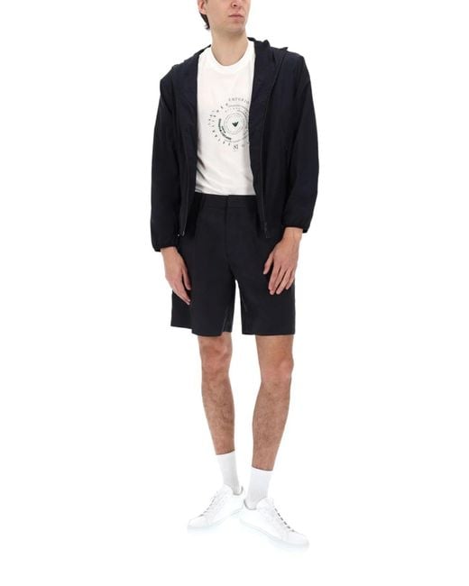 Emporio Armani Blue Shorts for men