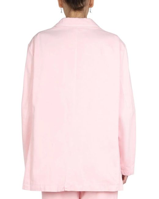 Raf Simons Pink Logo Patch Jacket