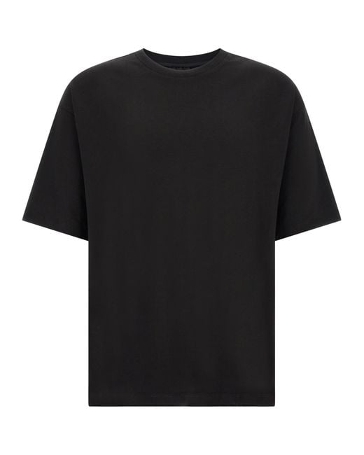 Thom Krom Black 'M Ts 986' T-Shirt for men
