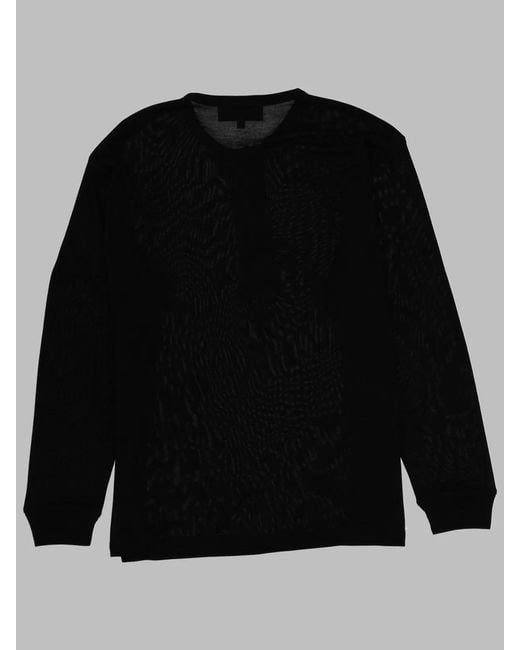 Studio Nicholson Black Top "Rutas Henley"