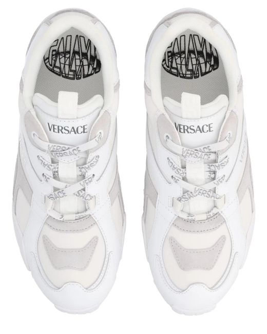 Versace White Sneakers Galaxy