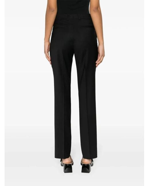 Filippa K Black "Emma" Wool Trousers