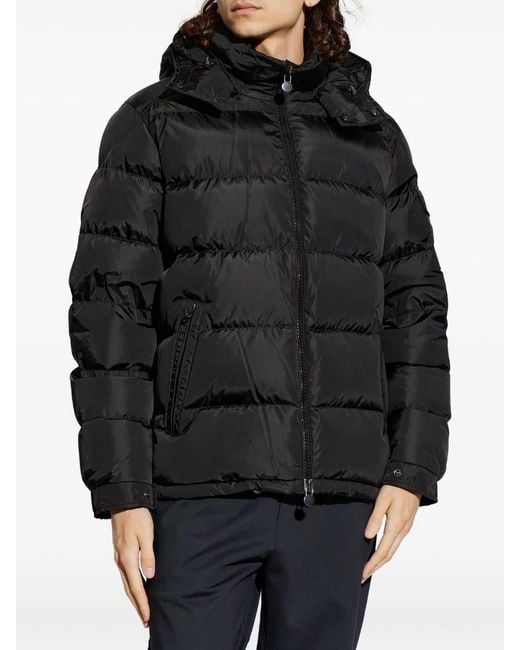 Moncler Black Maya Matte Short Down Jacket for men